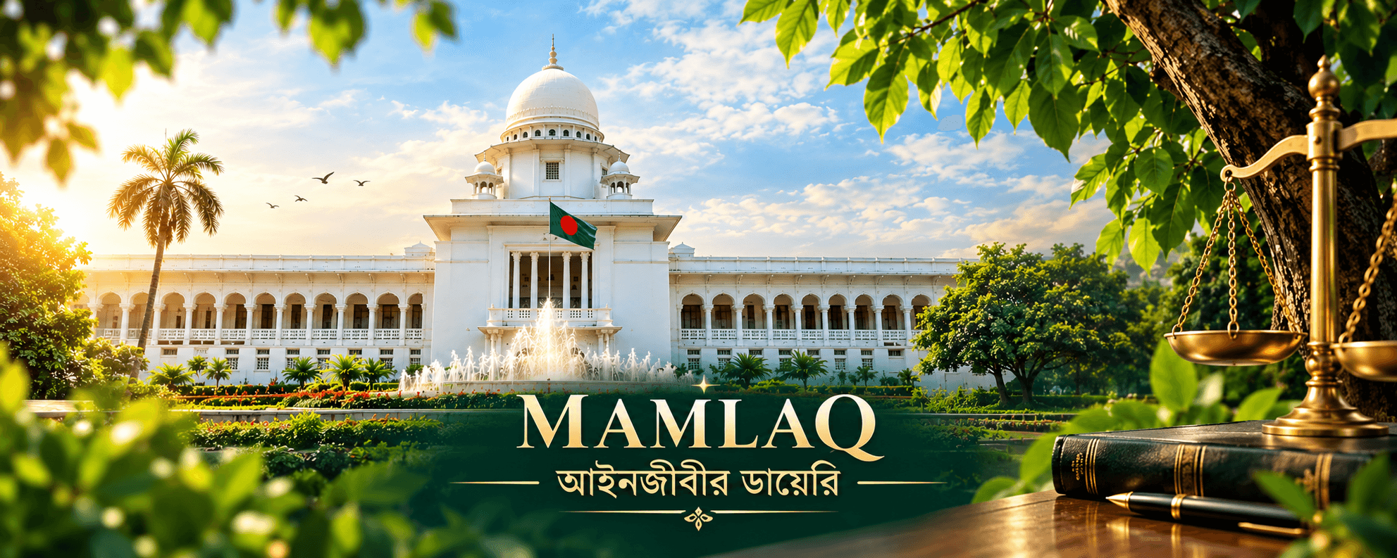 MAMLAQ — আইনজীবীর ডায়েরি; আদালত, আইন ও পেশার অনুপ্রেরণা